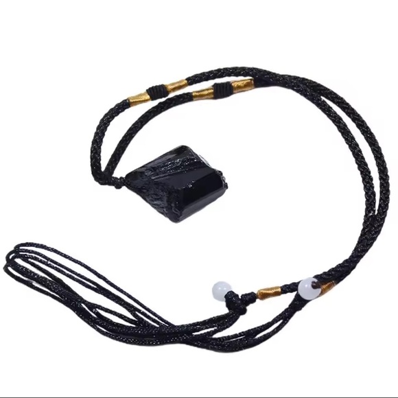 Natural Stone Necklace – Natural Crystal Healing Stone Pendant for Men & Women - Picture 7 of 12